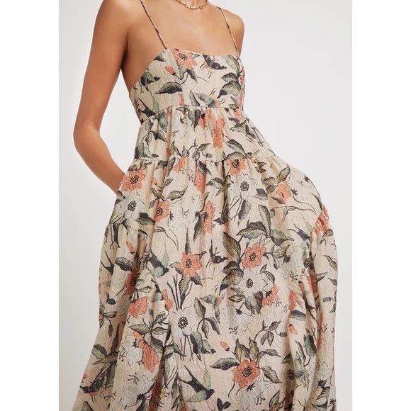 Astrid Dress in Alabaster - Picture 6 of 13